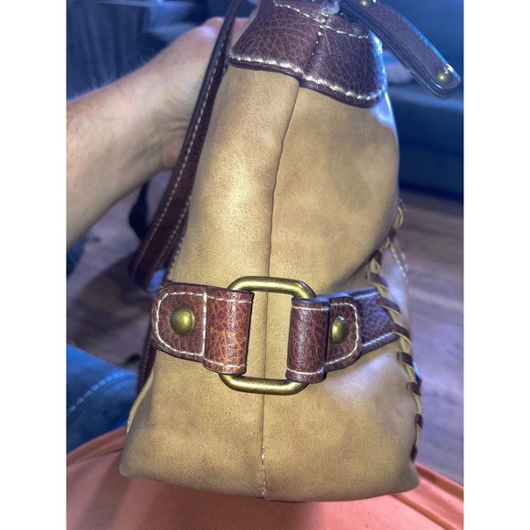 Gorgeous Vintage BOC Brown Faux Leather Purse Shoulder Bag BEAUTIFUL - Picture 4 of 9